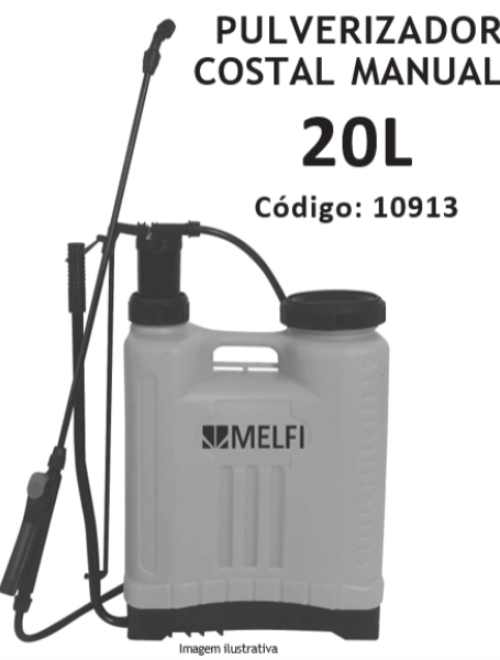 MANUAL PULVERIZADOR COSTAL 20 LITROS